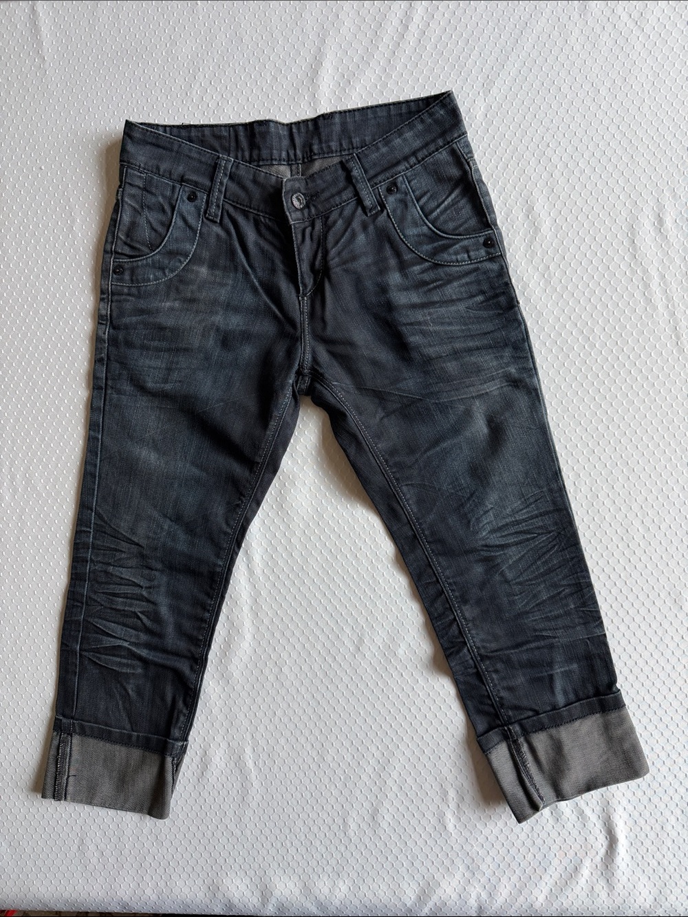 Levi's Slim Straight Jeans in Dark Gray